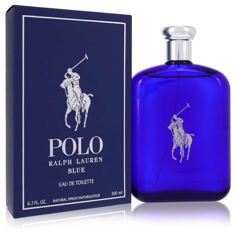 Polo Blue by Ralph Lauren Eau De Toilette Spray 6.7 oz Polo Blue by Ralph Lauren Eau De Toilette Spray 6.7 oz